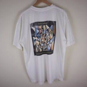 Vintage 90s Kevin Nadeau Music Shirt Adult XL 23.5x29